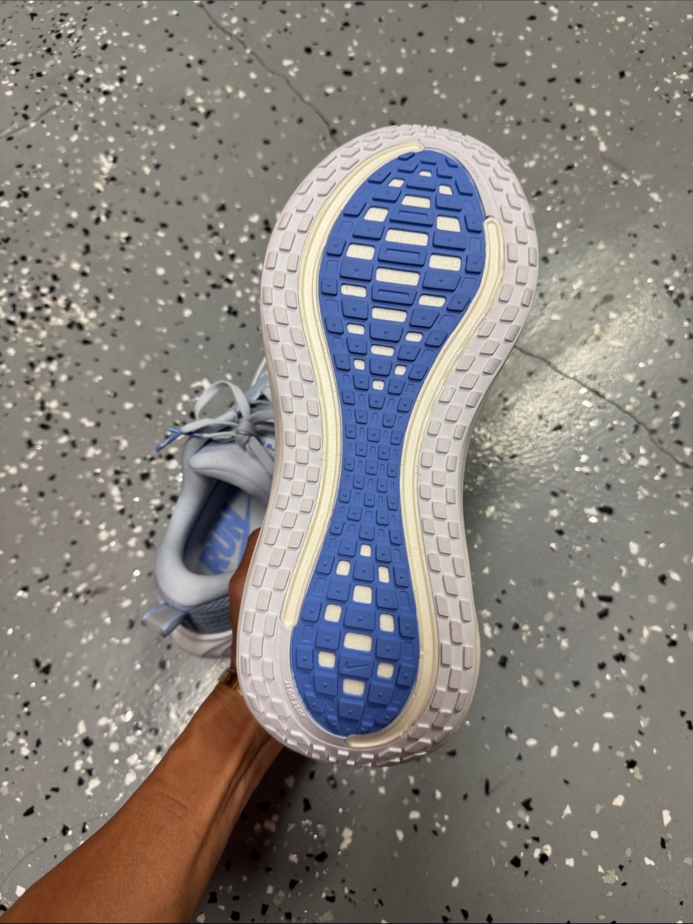 Nike Vomero Plus Football Grey Royal Pulse Blue - Picture 6 of 6